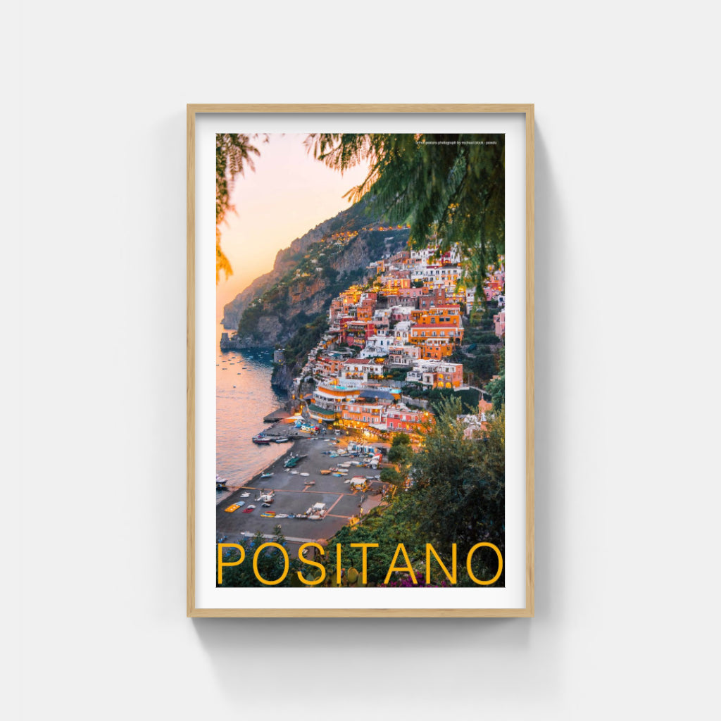 Positano Dawn poster