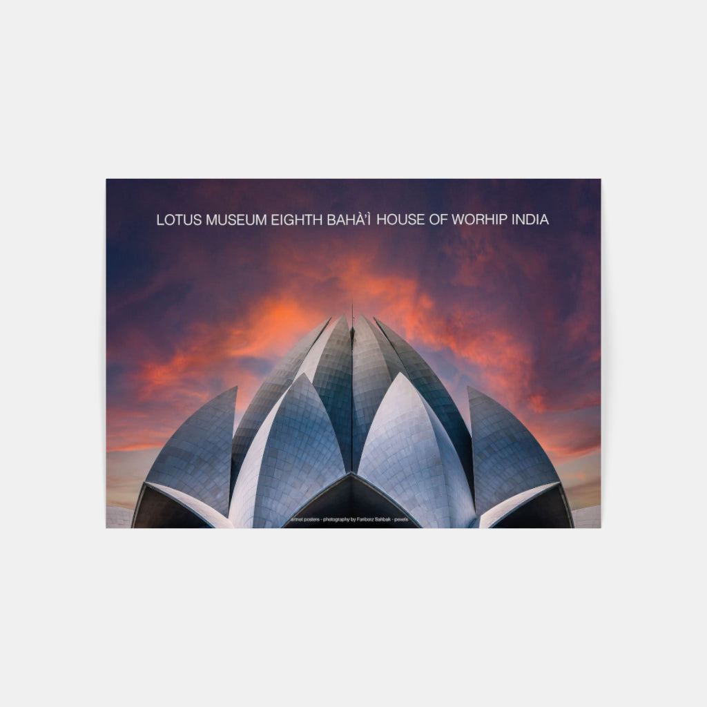 Lotus Museum New Delhi poster