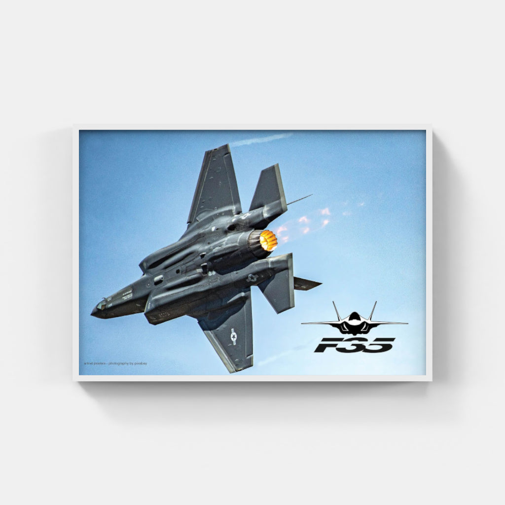 F35 Lightning poster