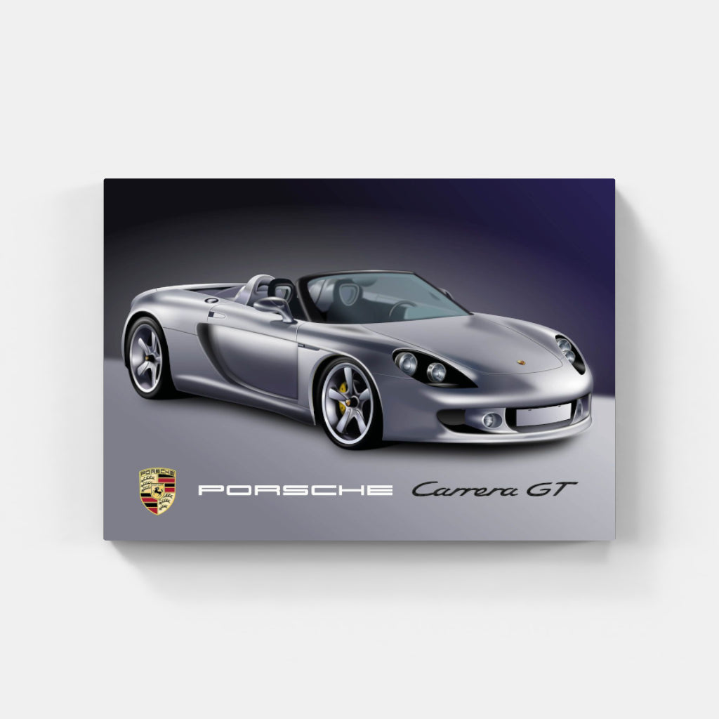 Porsche Carrera GT poster