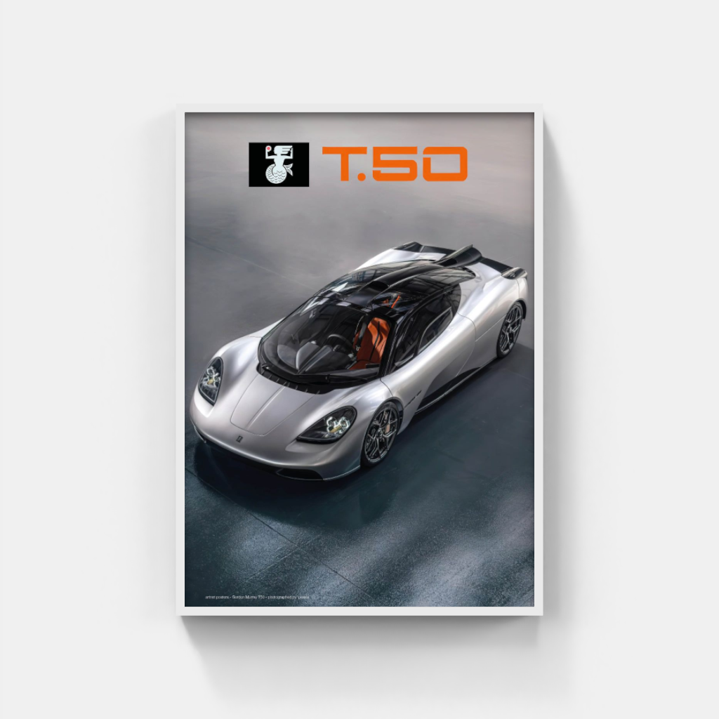 Gordon Murray T50 poster