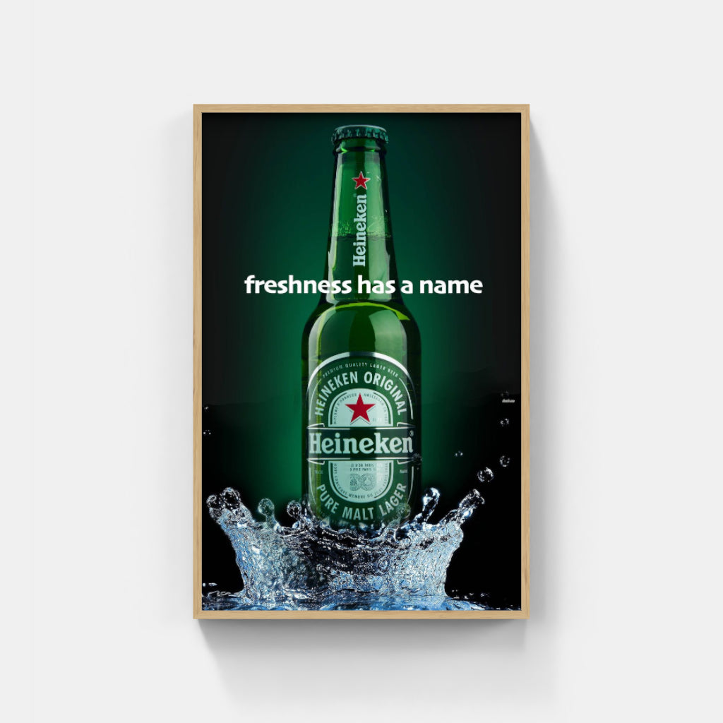 Heineken Poster - A Splash of Heineken