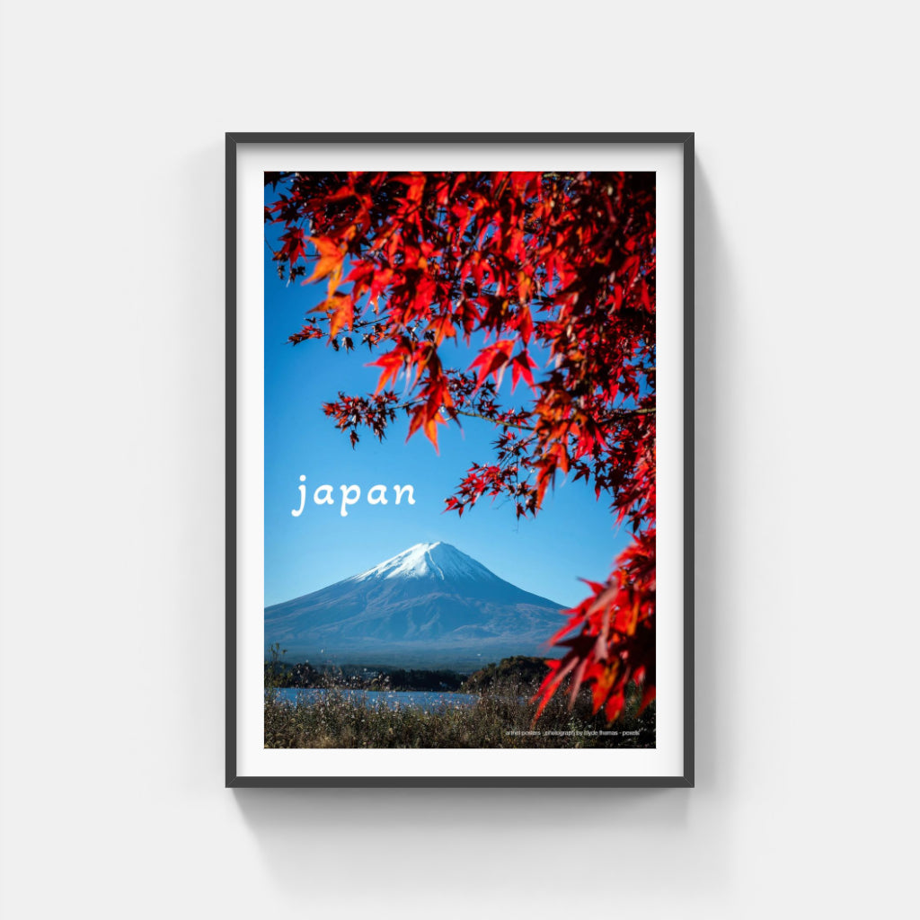 Mt Fuji poster
