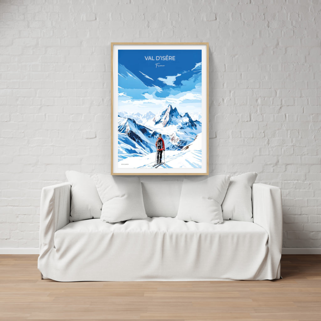 Val d'Isere poster