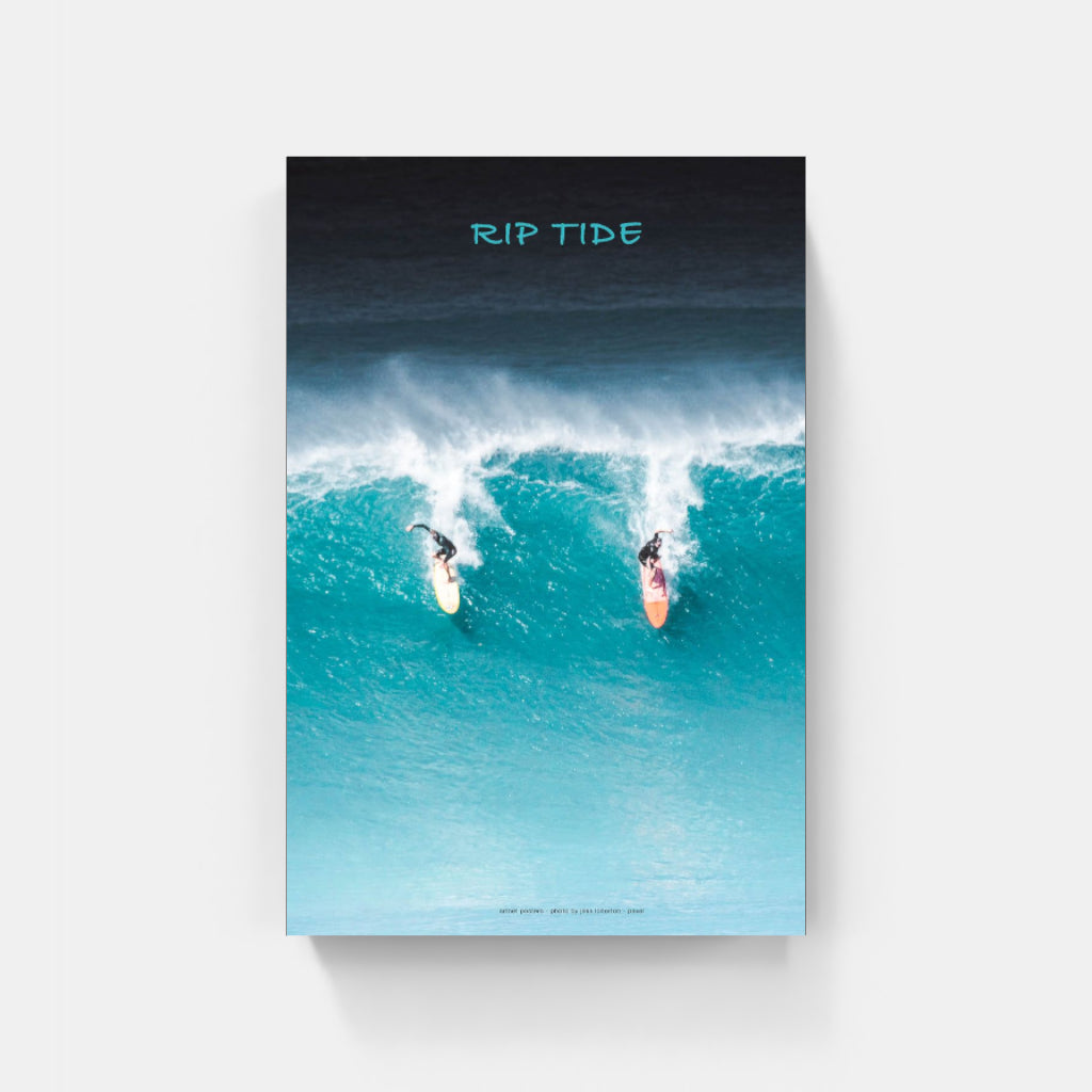 Rip Tide surfing poster