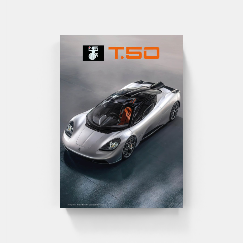 Gordon Murray T50 poster