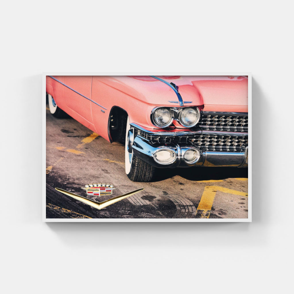 Vintage Cadillac poster