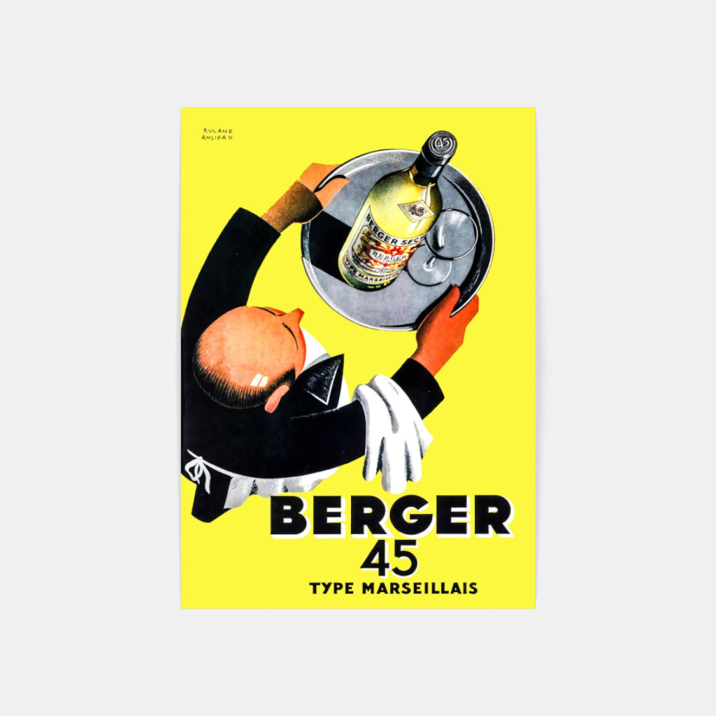 Berger 45 by Roland Ansieau poster