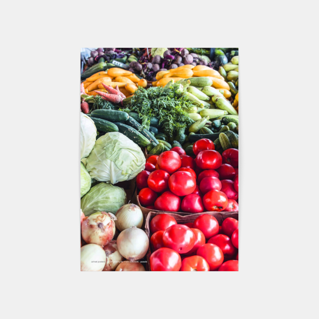 Raw Vegetables poster