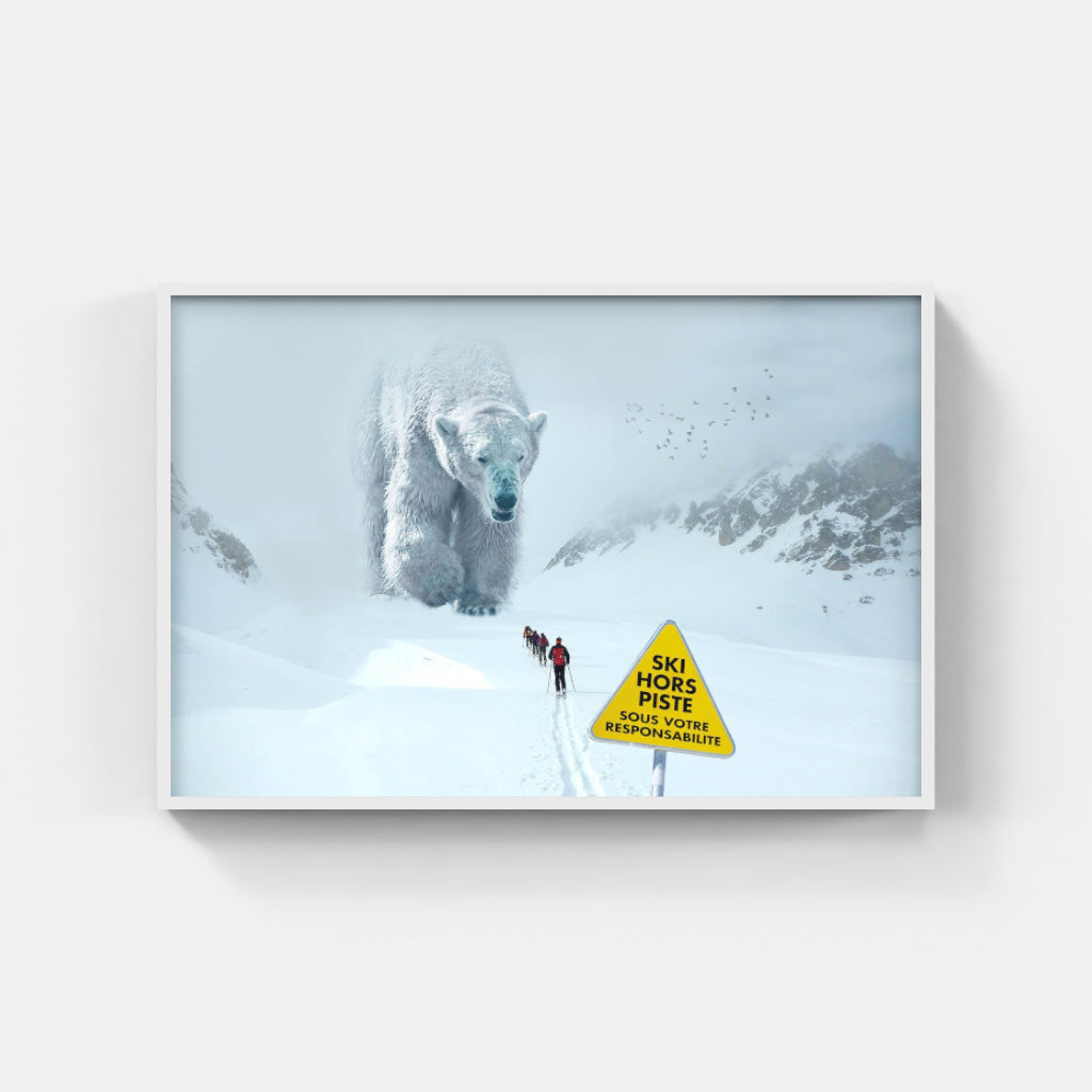 Off Piste skiing poster