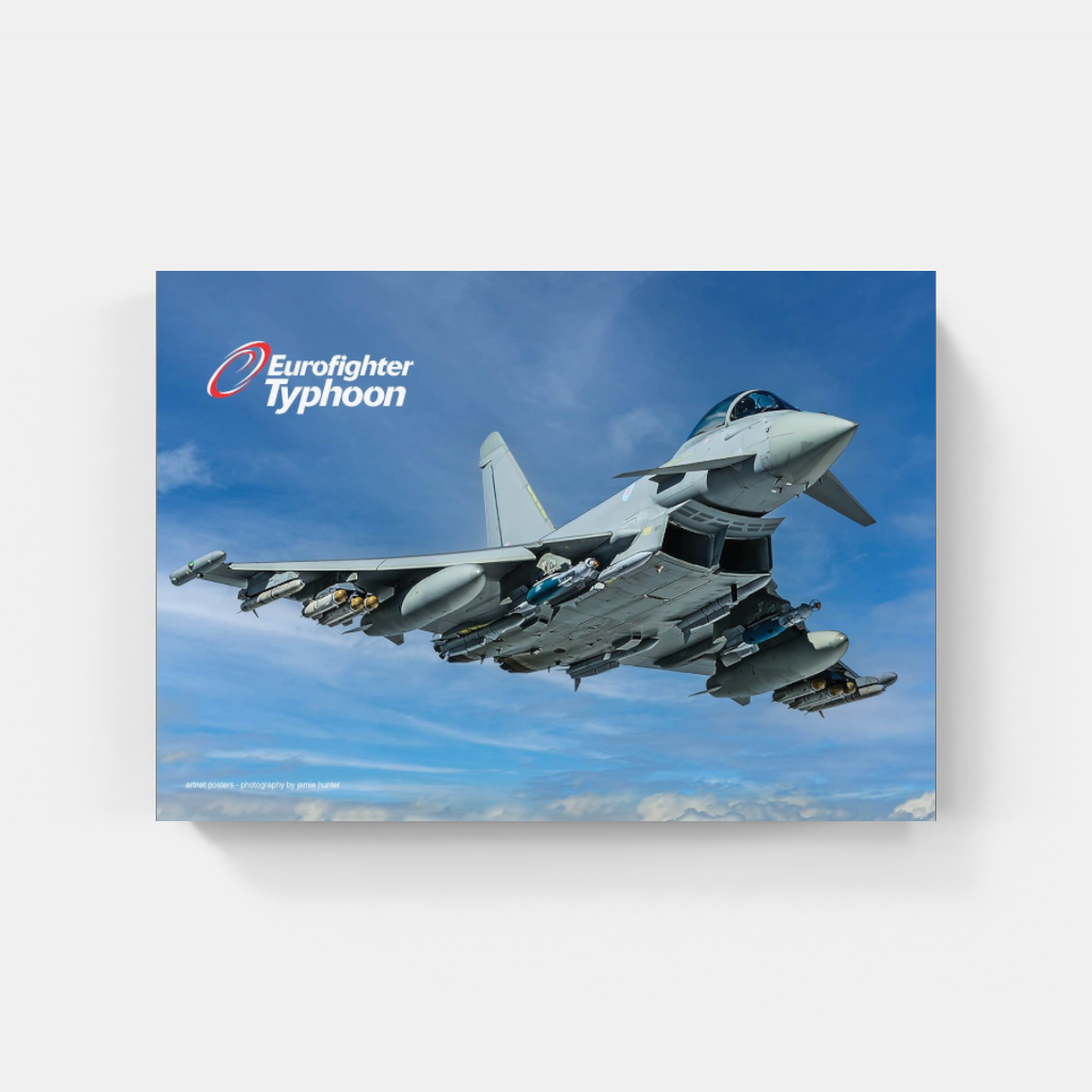 BAE Typhoon Eurofighter poster