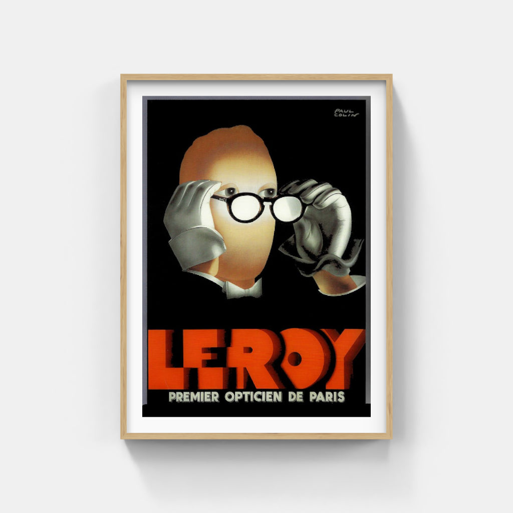 Visually Challenged retro poster