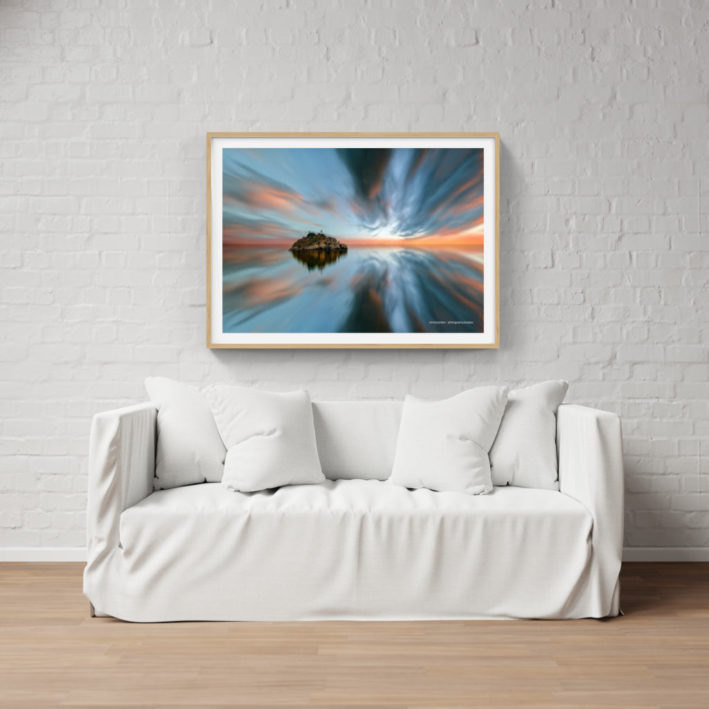Lake Reflection poster