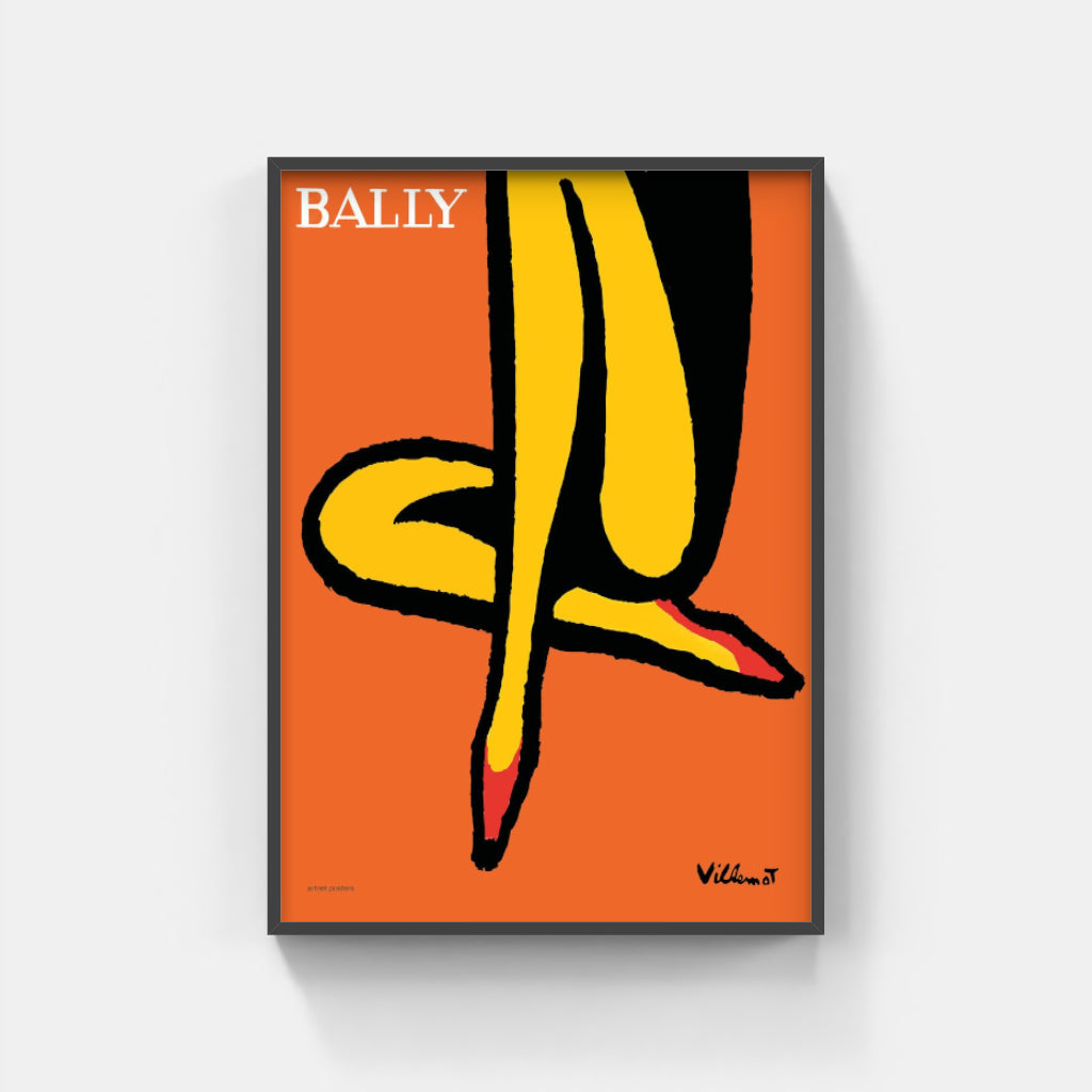 Bally by Villemot poster