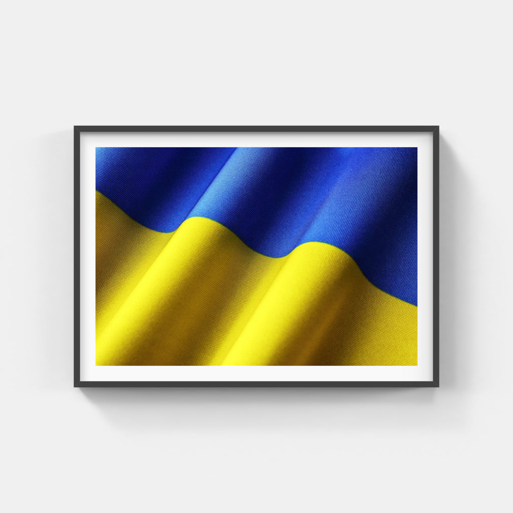 Ukraine Flag poster