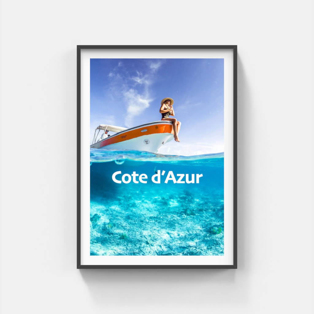 Côte d'Azur poster