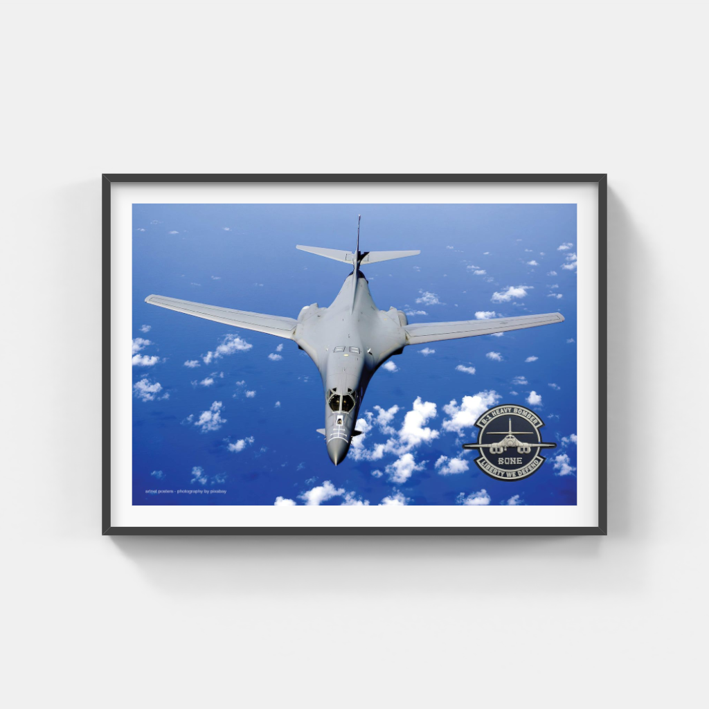 B1 Lancer Bomber poster
