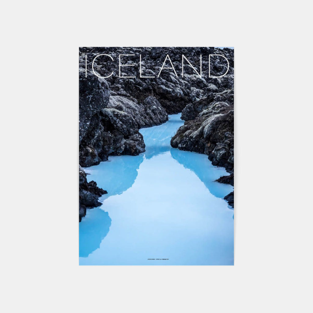 Iceland's Blue Lagoon poster