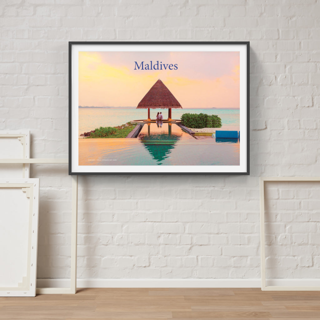Love in the Maldives poster
