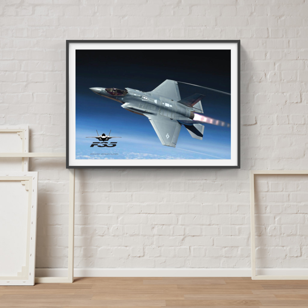 F35 Lightning poster