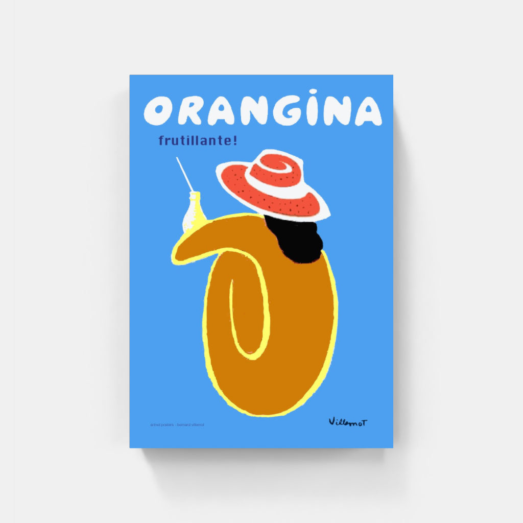 Orangina - Bernard Villemot poster