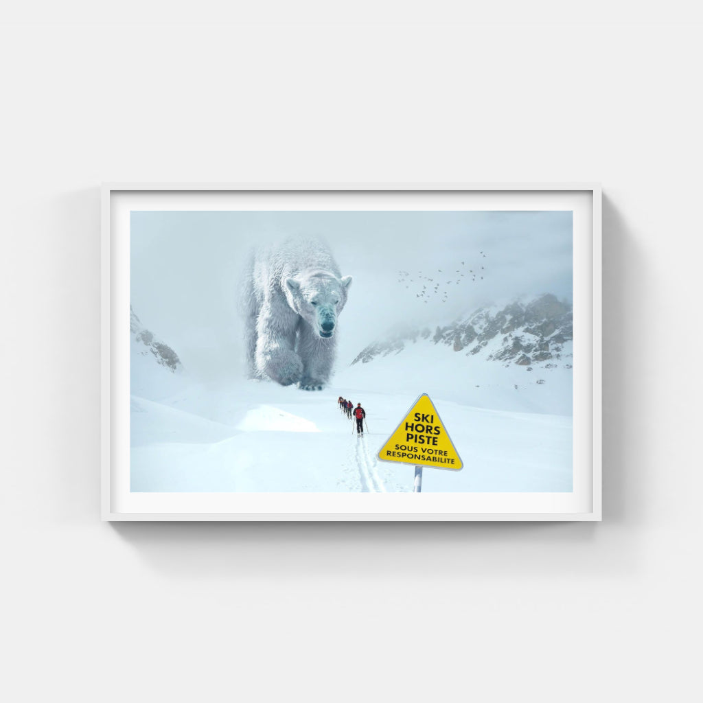 Off Piste skiing poster