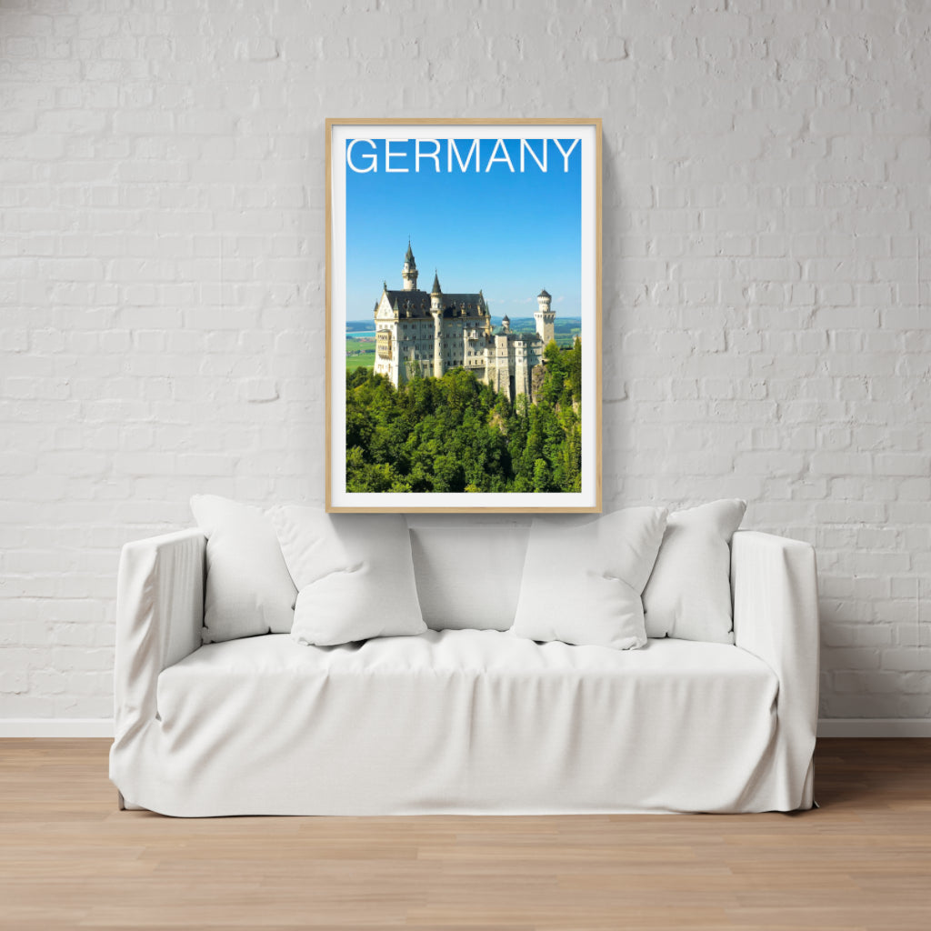 Schloss Neuschwanstein - Germany poster