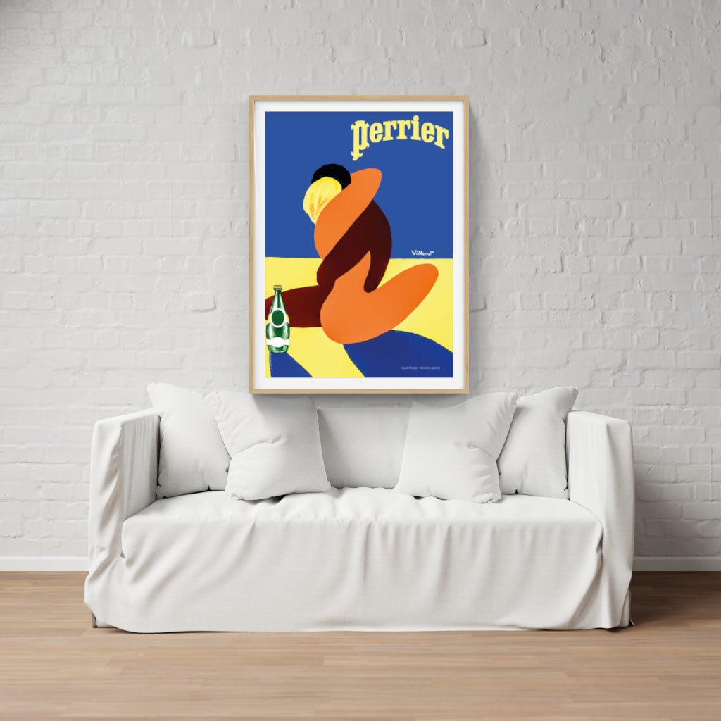 Perrier poster