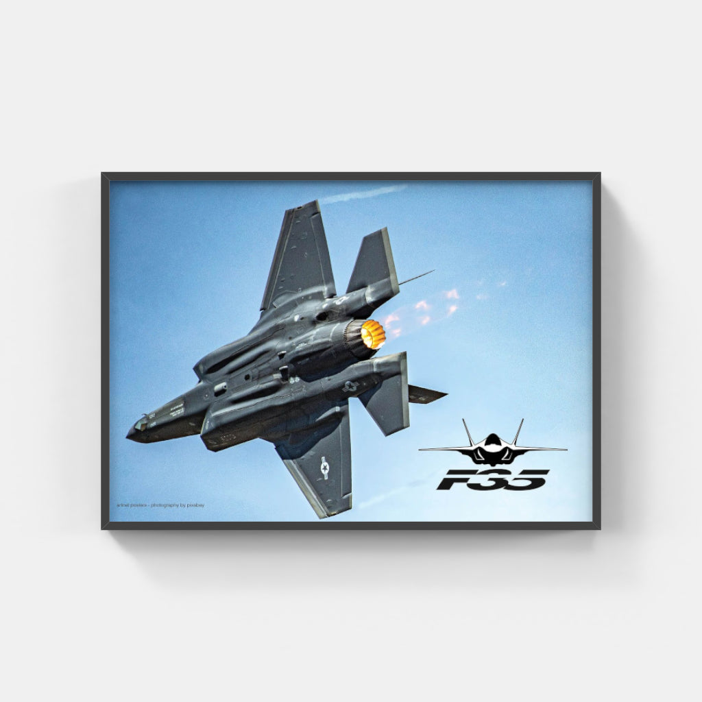 F35 Lightning poster