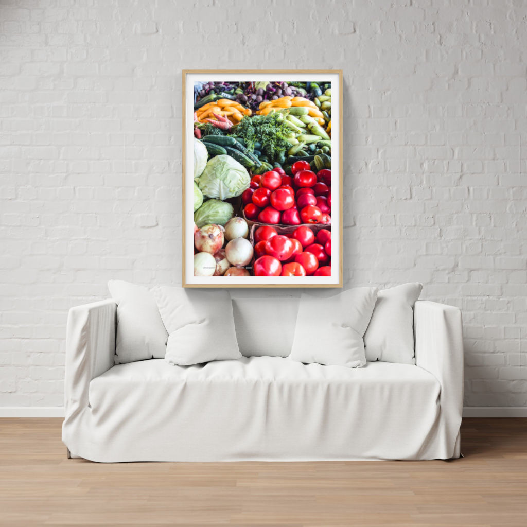 Raw Vegetables poster