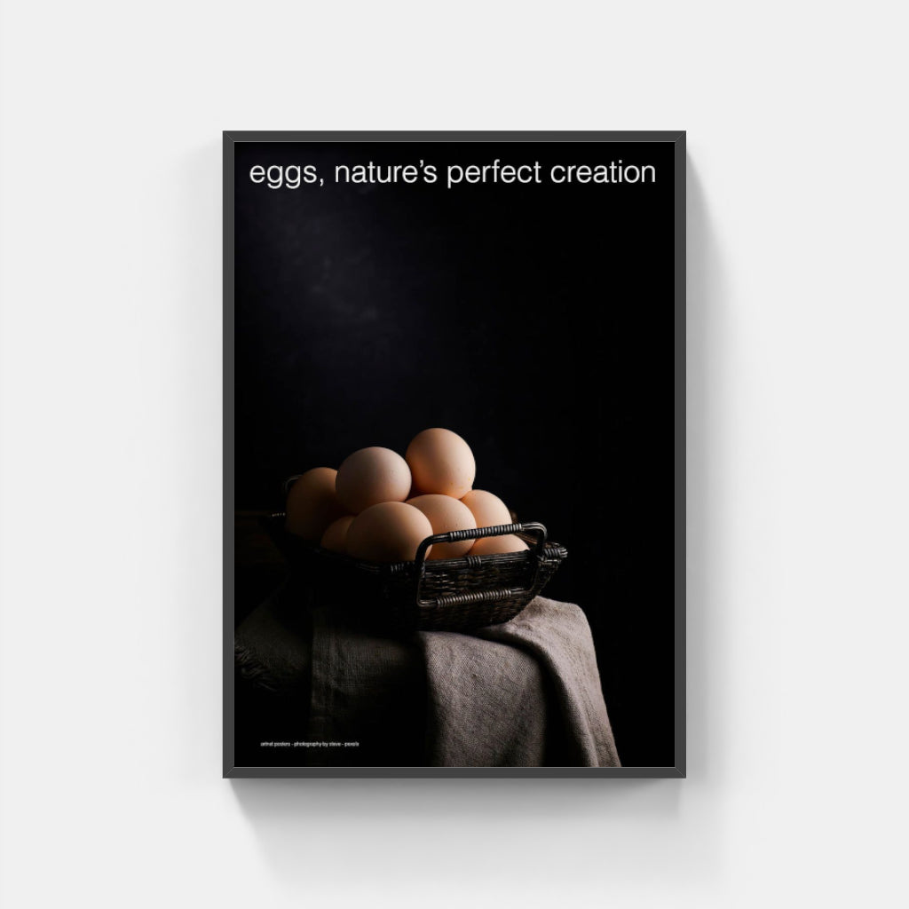 Eggs perfection - kitchen poster