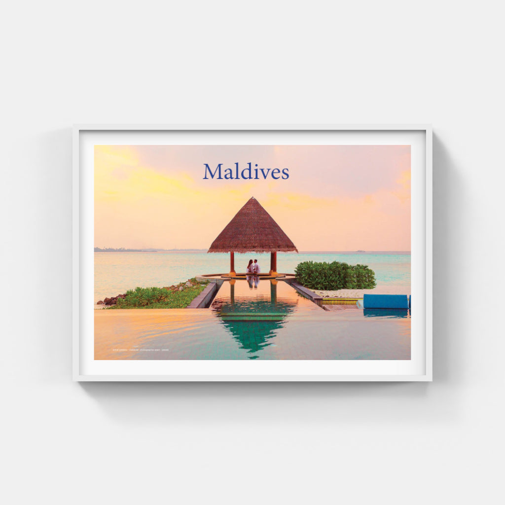 Love in the Maldives poster