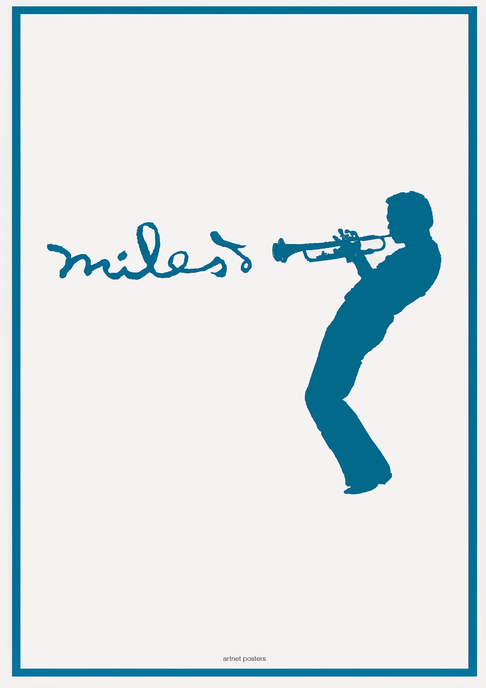 Miles Davis - Kind of Blue poster