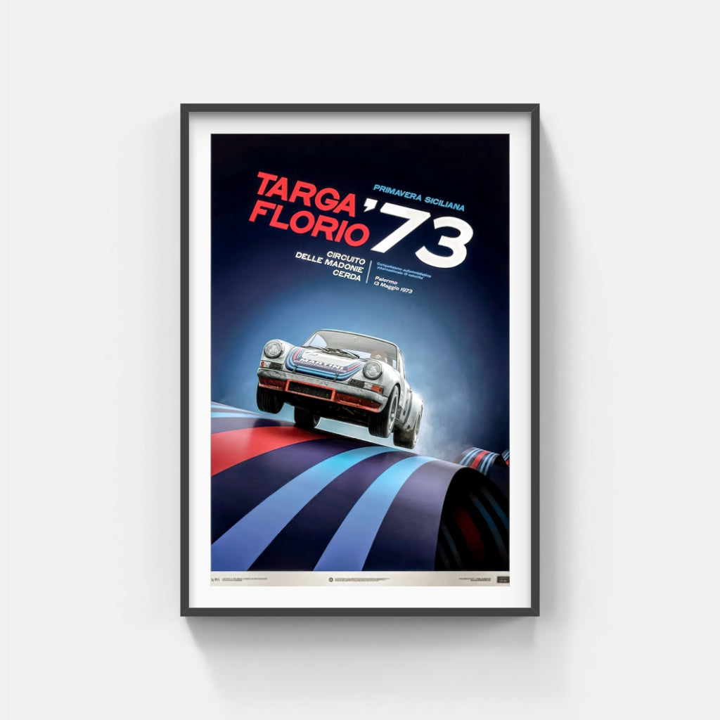 Porsche Targa Florio 1973 poster