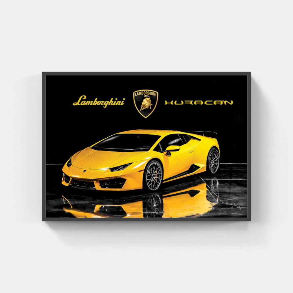 Lamborghini Huracan poster