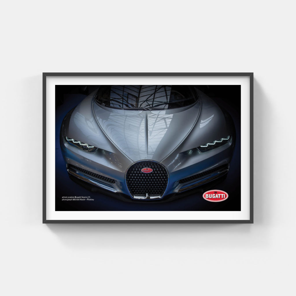 Bugatti 110 Ans Chiron poster