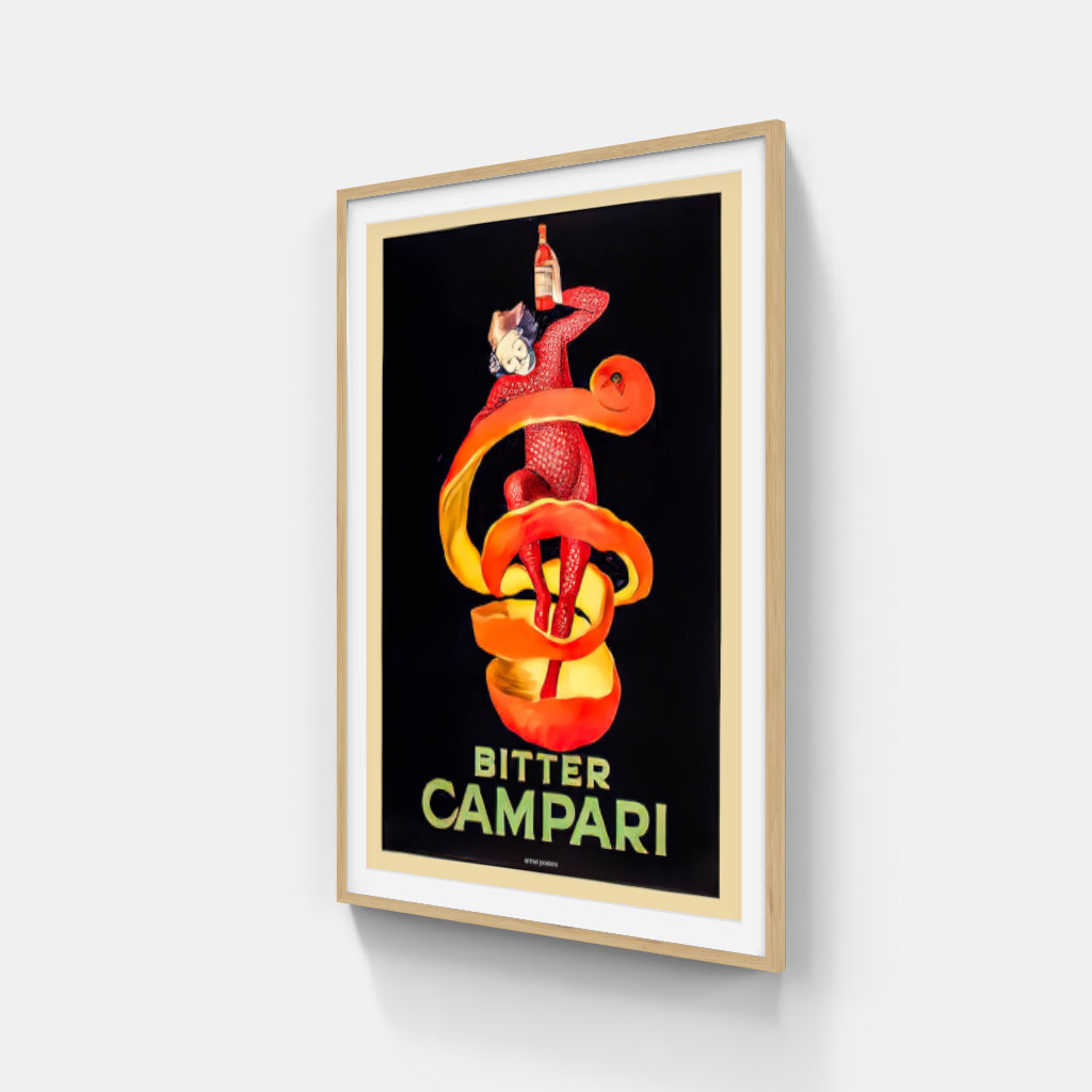 Campari, the fashionable aperitif poster