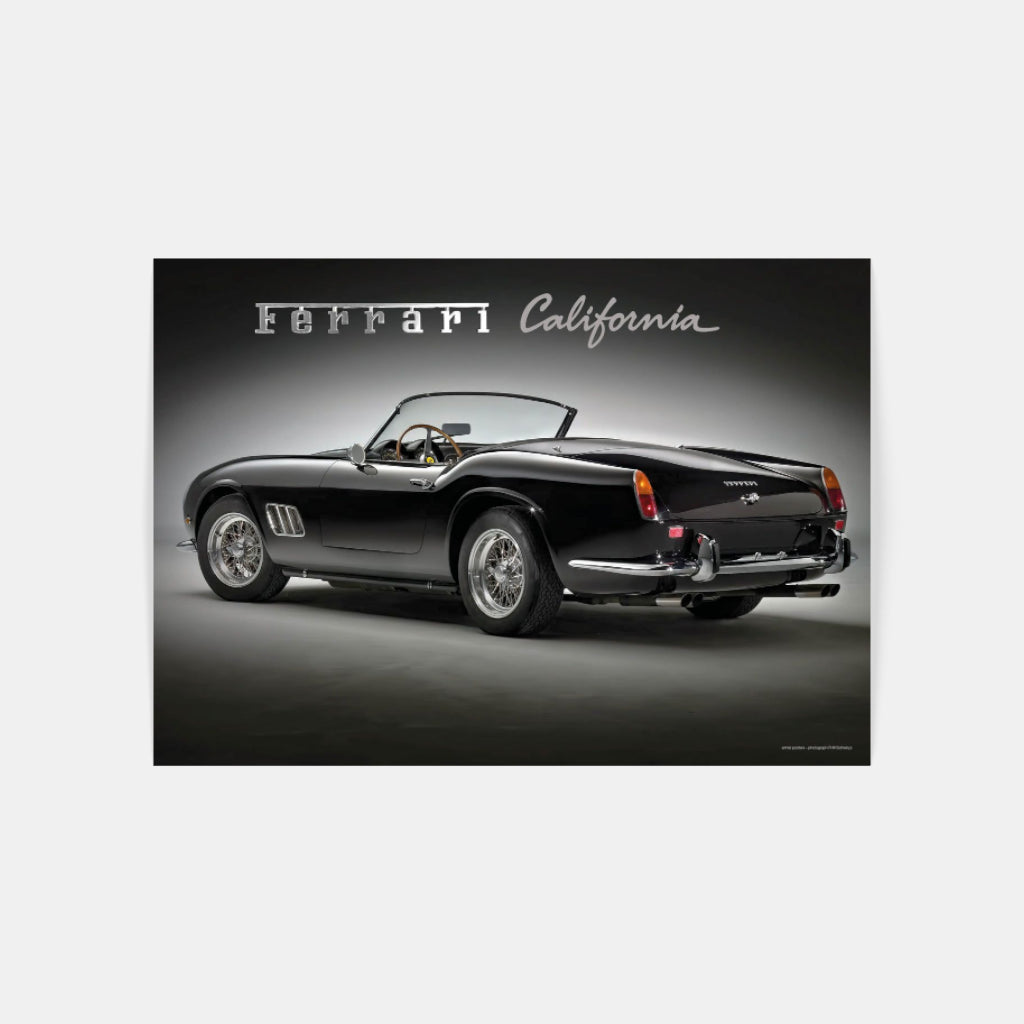 Ferrari California poster