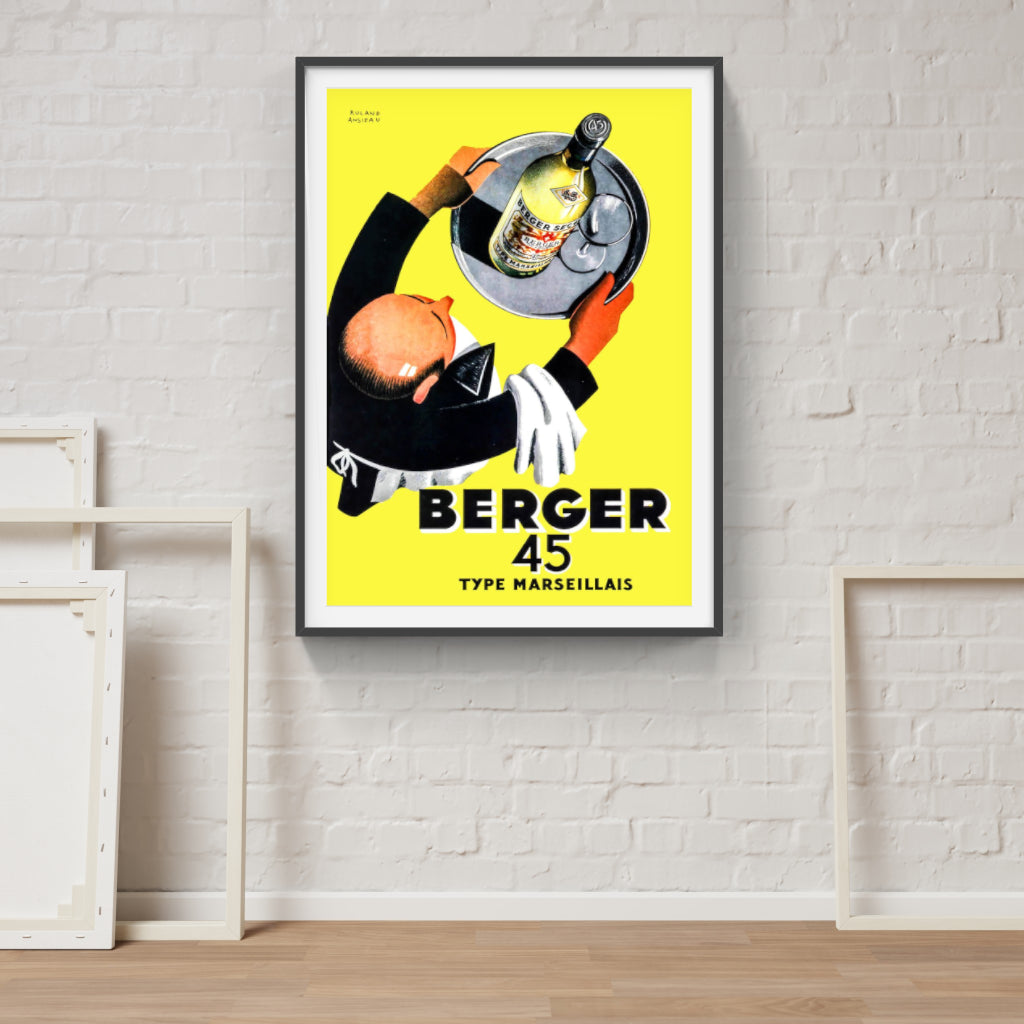 Berger 45 by Roland Ansieau poster