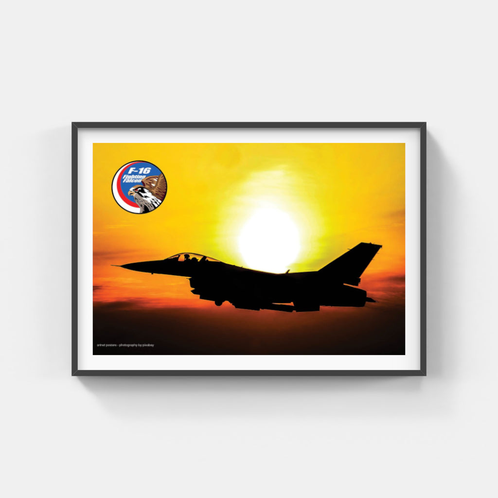 F16 Fighting Falcon poster