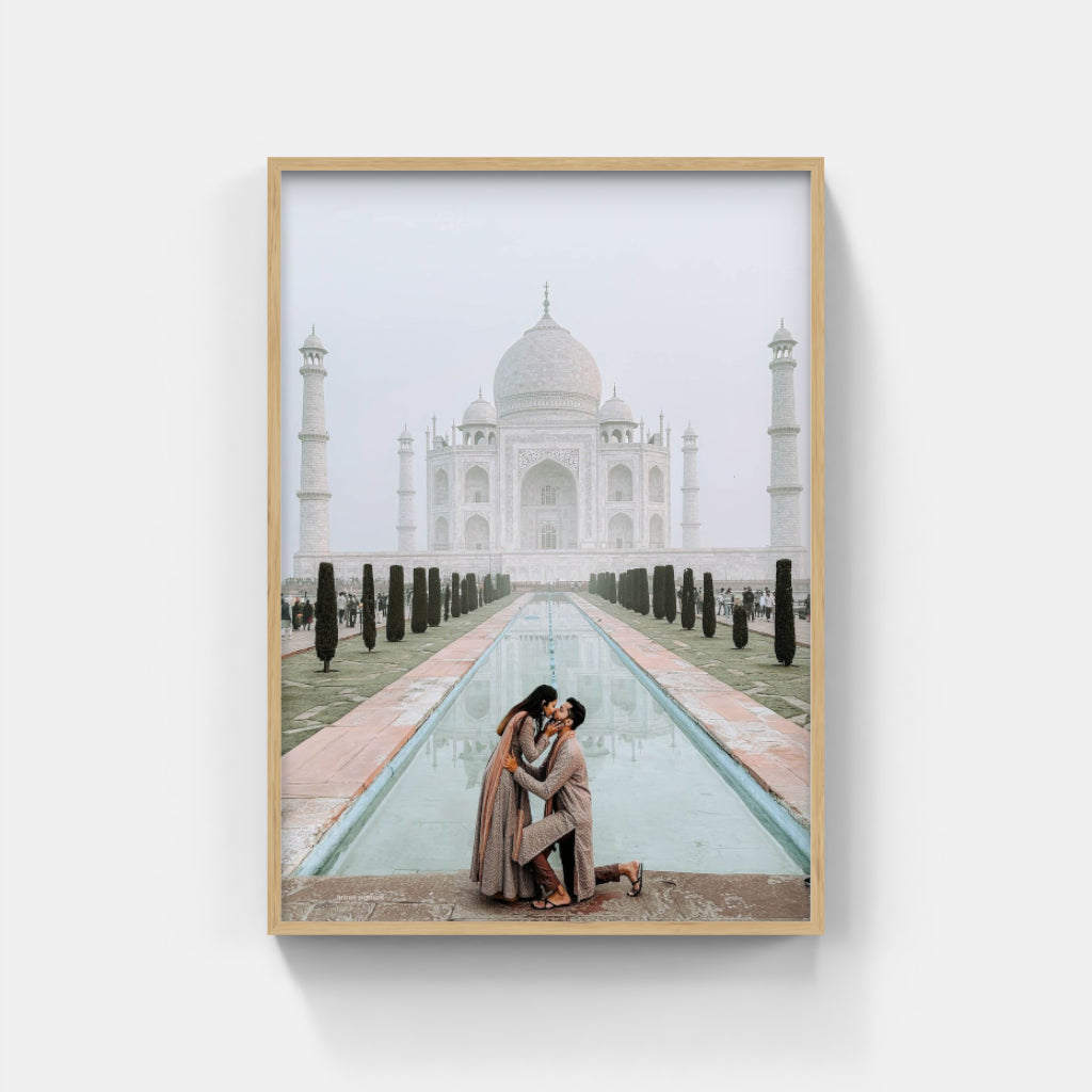 Taj Mahal Love poster