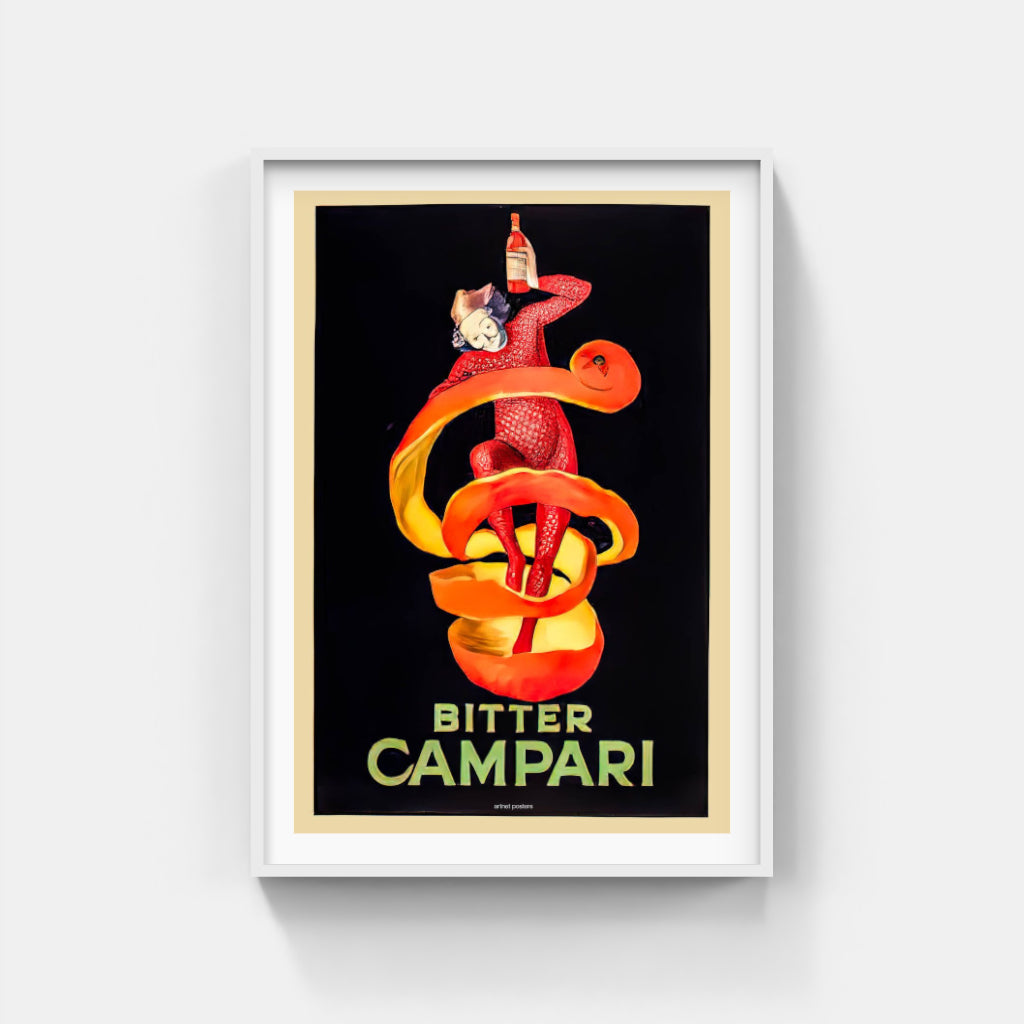 Campari, the fashionable aperitif poster