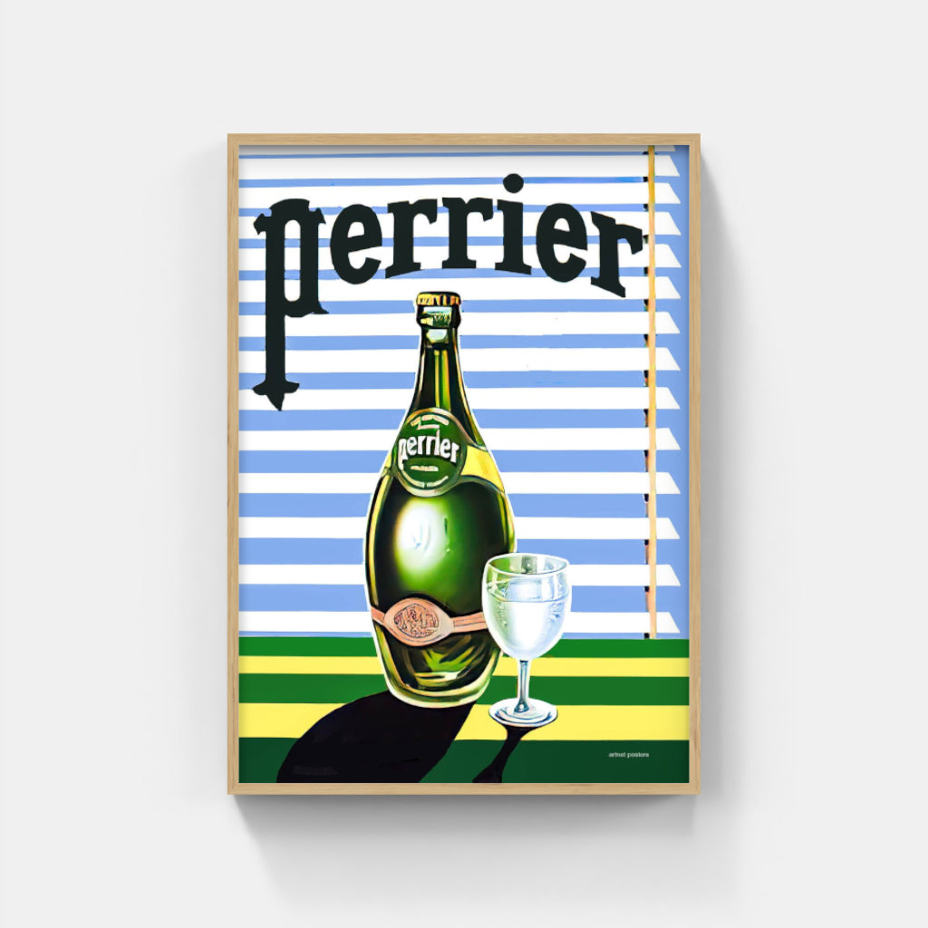 Perrier poster