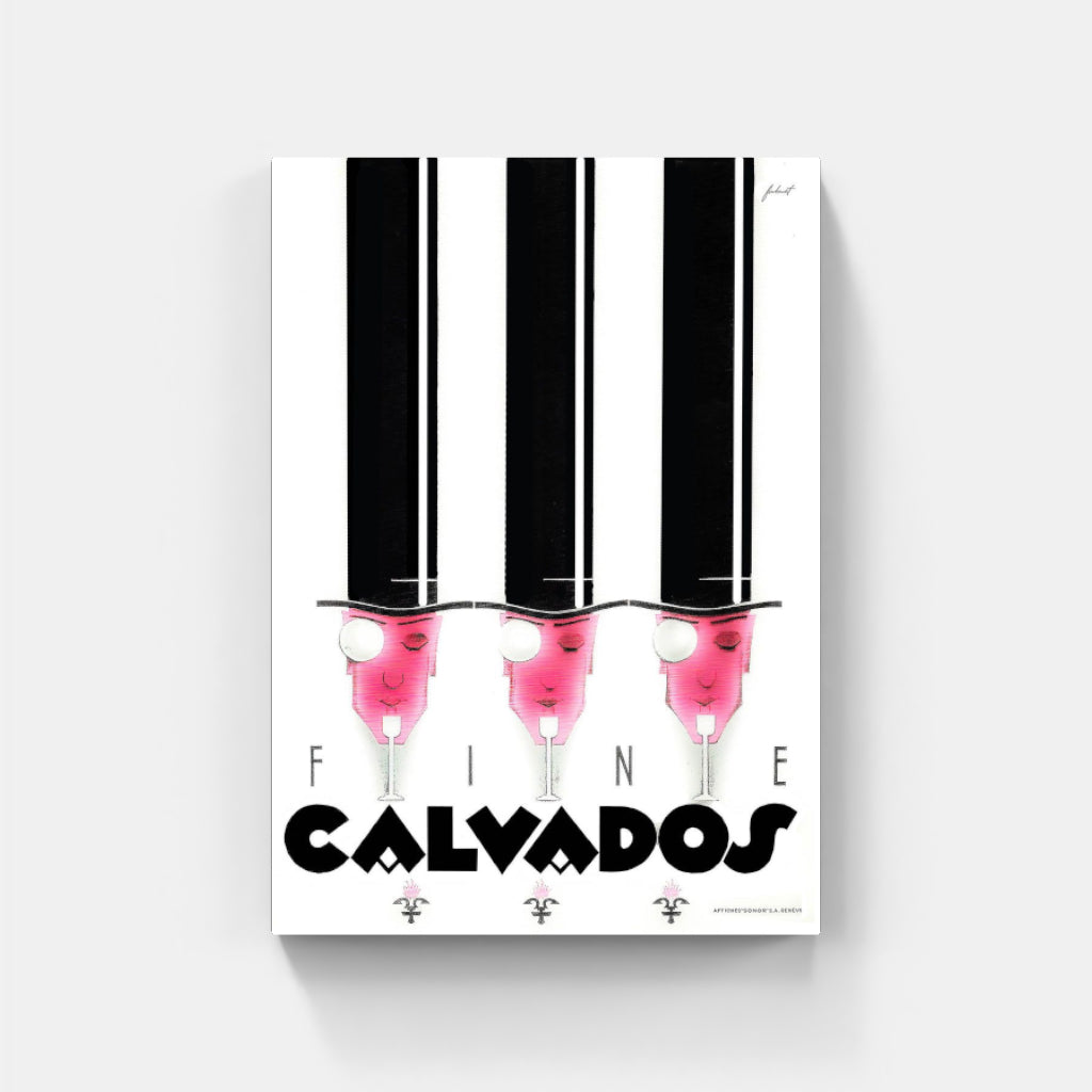 Calvados retro poster