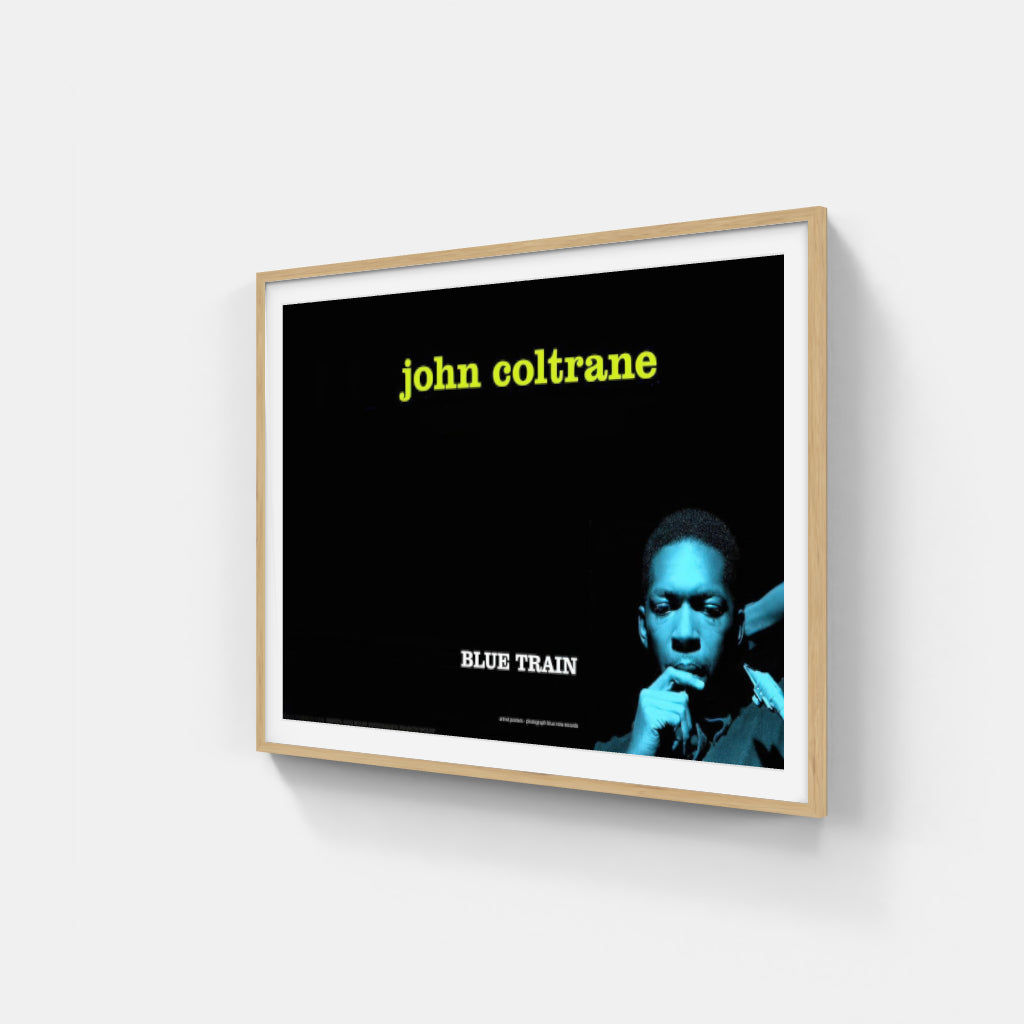 John Coltrane Blue Train poster