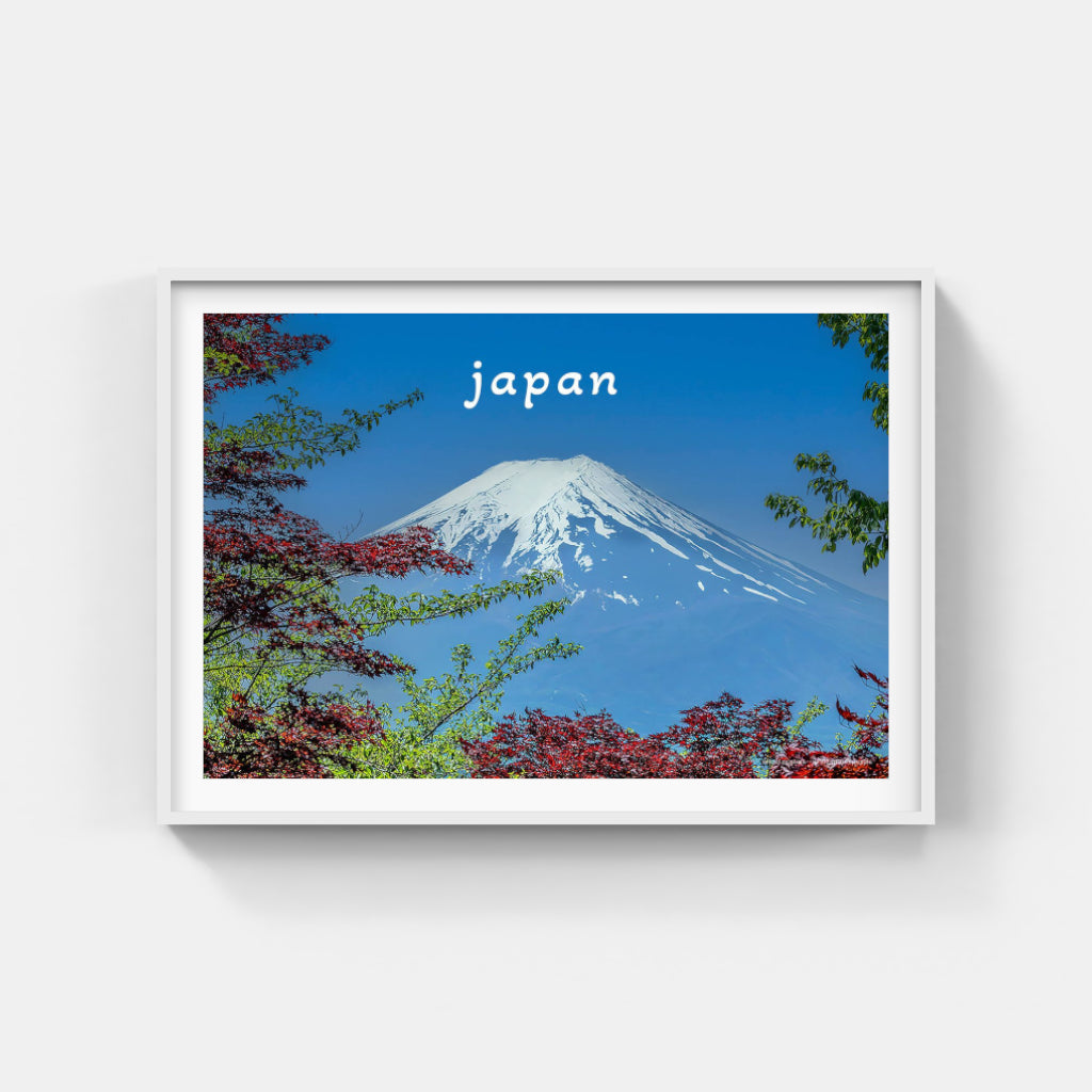 Mt Fuji poster