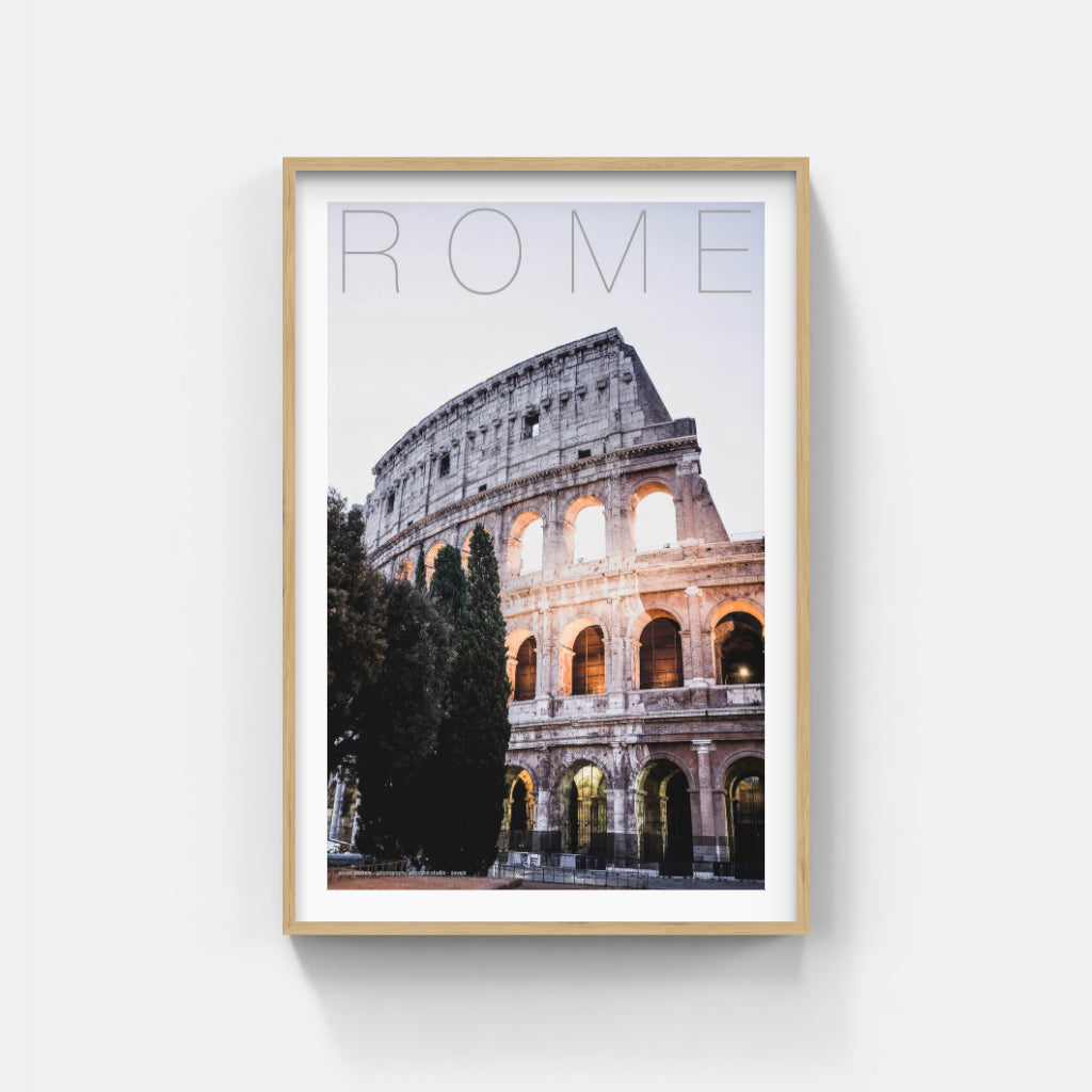 Rome Colosseum poster