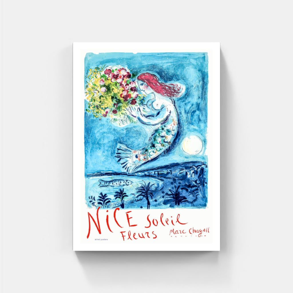 Chagall "Nice Fleurie" poster