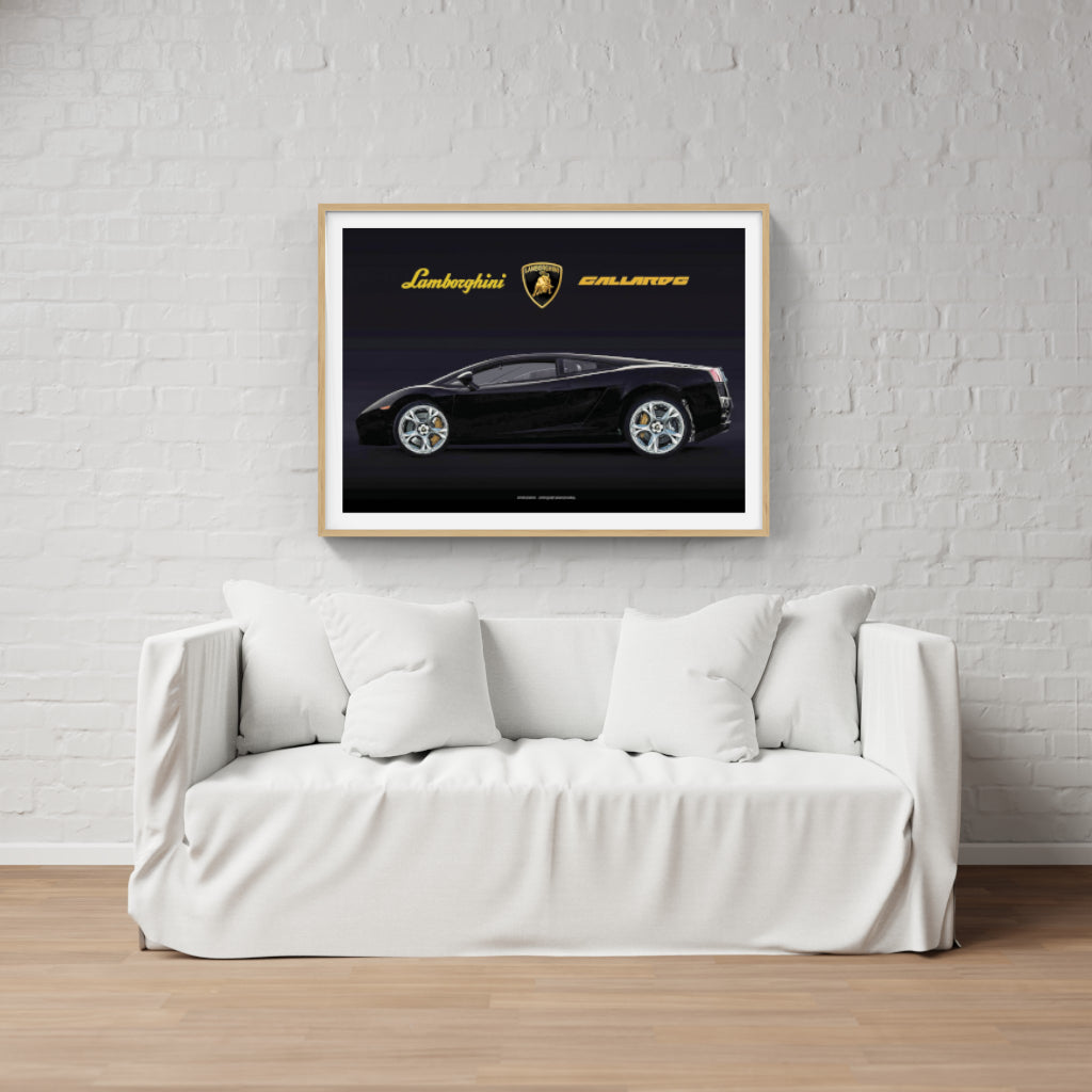 Lamborghini Gallardo poster