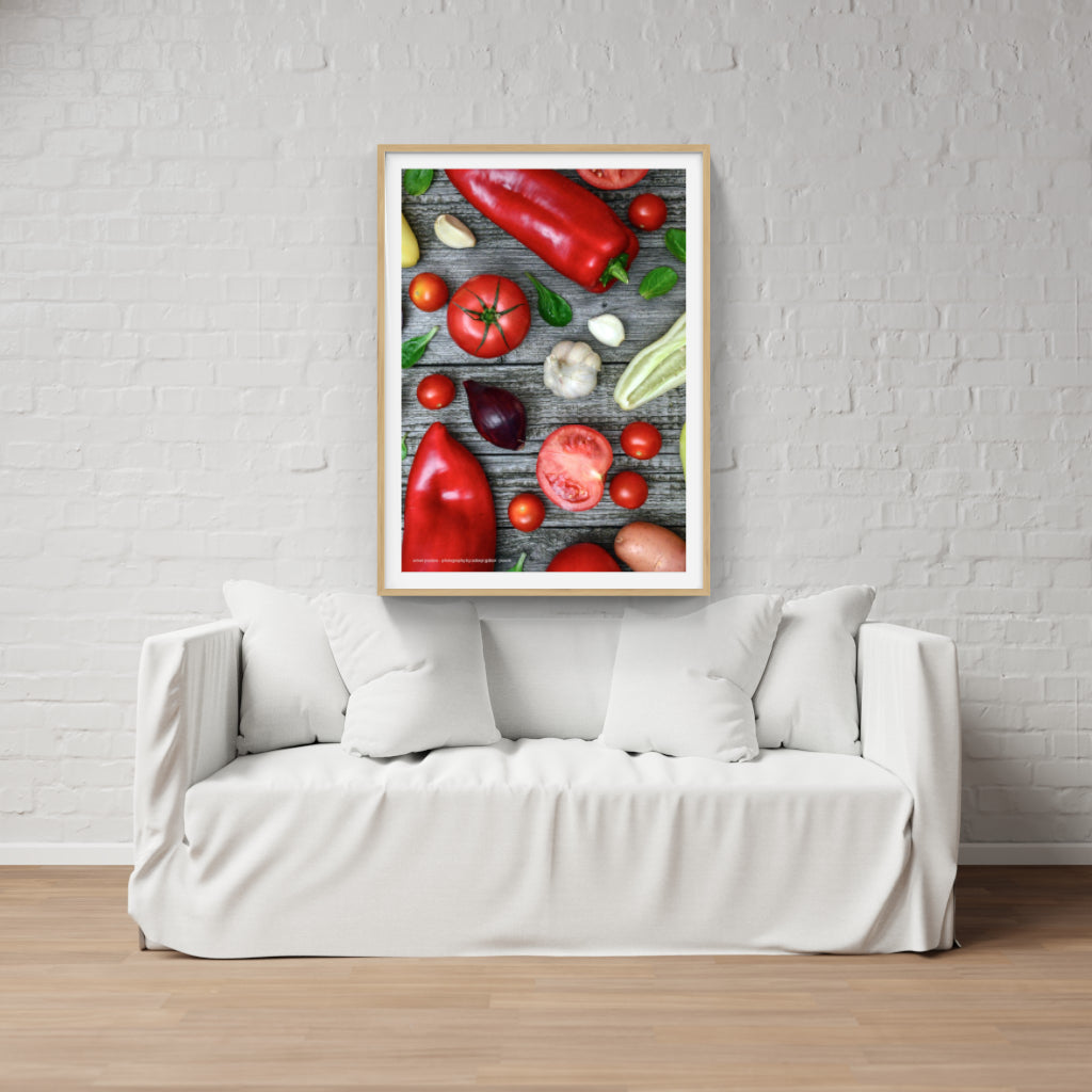 Raw Vegetables poster